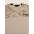 t-shirt camouflage con fondo tinta unita e logo cuore allovercamouflagegray-beige uomo extra large