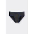 slip uomo in cotone superior con logo uomo grigio scuro taglia 7