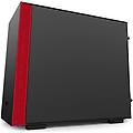 - case h200i mini tower mini-itx 2 porte usb 3. 1 colore nero / rosso