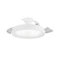 - plafoniera con ventilatore bliss 35+28 w-bianco