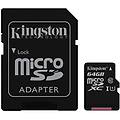 64gb microsdxc classe 10 uhs-i velocità 45 mb/s resistente temperatura urti vibrazioni e