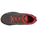 akyra scarpe trail running donna dark grey/orange/red 40 5