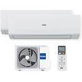 sphera climatizzatore dual 9000+12000 btu r32 inverter self clean uvc pro wifi a++a+