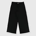 pantalone in seersucker da bambina nero taglia 6