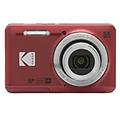 fotocamera compatta 16mpx pixpro fz55 red