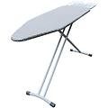 gc221-98 asse da stiro ripiegabile in cotone e metallo colore bianco-grigio zoom
