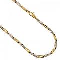 collana uomo in oro giallo e bianco 803321717879