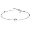 bracciale rigido donna argento 925 gioiello stella bra 162