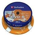 spindle print. 25 dvd-r 16x 4. 7g xx