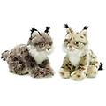 wwf peluche lince chiara / scura 23 cm 179003