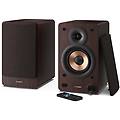 bookshelf speakers altoparlante 2-vie marrone con cavo e senza cavo 60w