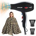 jetflow phon capelli professionale 2300w con motore ac lunga durata termostato di sicurezza 3
