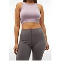 pantaloni push up wr. up vita alta 7/8 tessuto bioattivo volcanic glass donna large