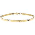 bracciale uomo oro giallo bianco gl101237