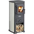 stufa karma beige 7kw potenza per riscaldamento fino a 140 m³