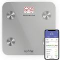 goodvibes life br9600 quadrato argento bilancia pesapersone elettronica