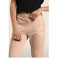 pantaloni sportivi cropped con risvolto e strass mushroom donna medium