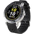 vivowatch 5 bluetooth gps 47mm lcd nero arancione resistenza all'acqua 5atm spo2 ecg