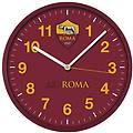 orologio da parete cassa in abs movimento silenzioso 30cm squadra roma