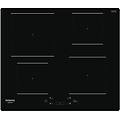 hq 5660s ne nero da incasso 59 cm piano cottura a induzione 4 fornello(i)