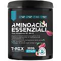 t rex aminoacidi essenziali integratore gusto pesca 252g