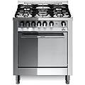 m76mf-c cucina a gas con forno ventilato 70x60cm 9 programmi 4 fuochi + tripla