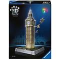 puzzle 3d big ben night edition con led 216 pezzi