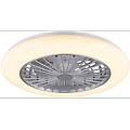 reality plafoniera ventilatore stralsund led titano