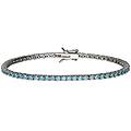 bracciale tennis silver rainbow argento rodiato cubic zirconia collezione silver rainbow bianco