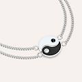bracciale man code acciaio cristallo collezione man code bianco