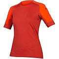 maglia gv500 donna a manica corta rossa