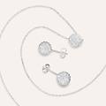 orecchini lobo golden lover oro bianco collezione golden lover oro bianco