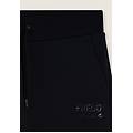 pantaloni regular fit con gamba dritta e coulisse nero donna xxs