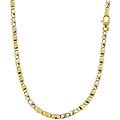 collana uomo oro giallo bianco gl101088