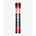 sci hero jr 100-140 + attacchi kid 4 gw b76 rosso nero bambino 100
