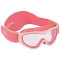occhialini da sub per bambini con fascia in neoprene rosa