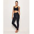 leggings con lycra sport fitness ii / nero / m nero