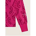 felpa girocollo in jersey fantasia floreale allover ikat beetroot purple donna extra small