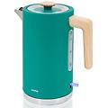bollitore kt1165gre 1 7l acciaio inox nordic design verde 2200w wireless