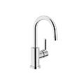 miscelatore lavabo con bocca girevole serie abc ab87338/2cr cromato ottone