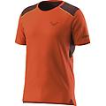 sky m maglia trail running uomo orange/red xl