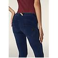 jeggings wr. up vita regular fondo bootcut in jersey denim dark jeans-seams on tone donna extra