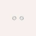 orecchini lobo punto luce diamotion oro bianco diamante collezione diamotion oro bianco