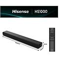 soundbar hs1000 2. 0 dolby bluetooth 120w hs1000