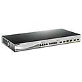 dxs-1210-12tc/e switch di rete gestito l2 10g ethernet (100/1000/10000) 1u nero argento