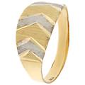 anello donna oro giallo bianco gl100939