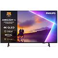 ambilight tv 85pus8510 4k uhd qled 215cm 85'' smart tv dolby atmos titan os
