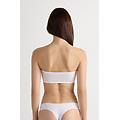 reggiseno a fascia ilaria in microfibra ultralight donna bianco taglia m