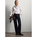 - jeans blu dritti in cotone donna blu scuro taglia 38