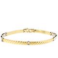 bracciale uomo oro giallo bianco gl101217
